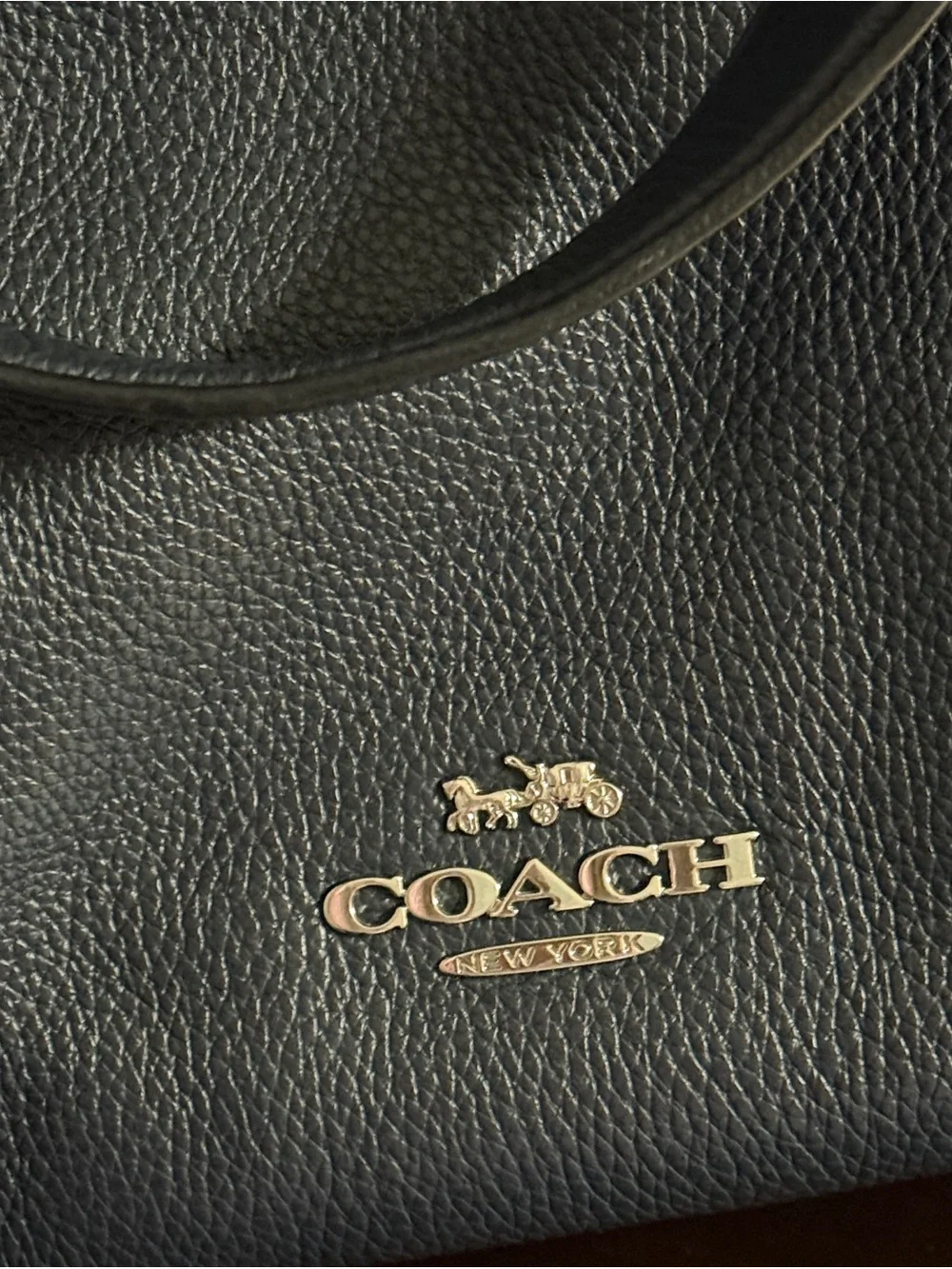 Coach Hobo Denim and Leather Crossbody Bag 91528 - Picture 12 of 12